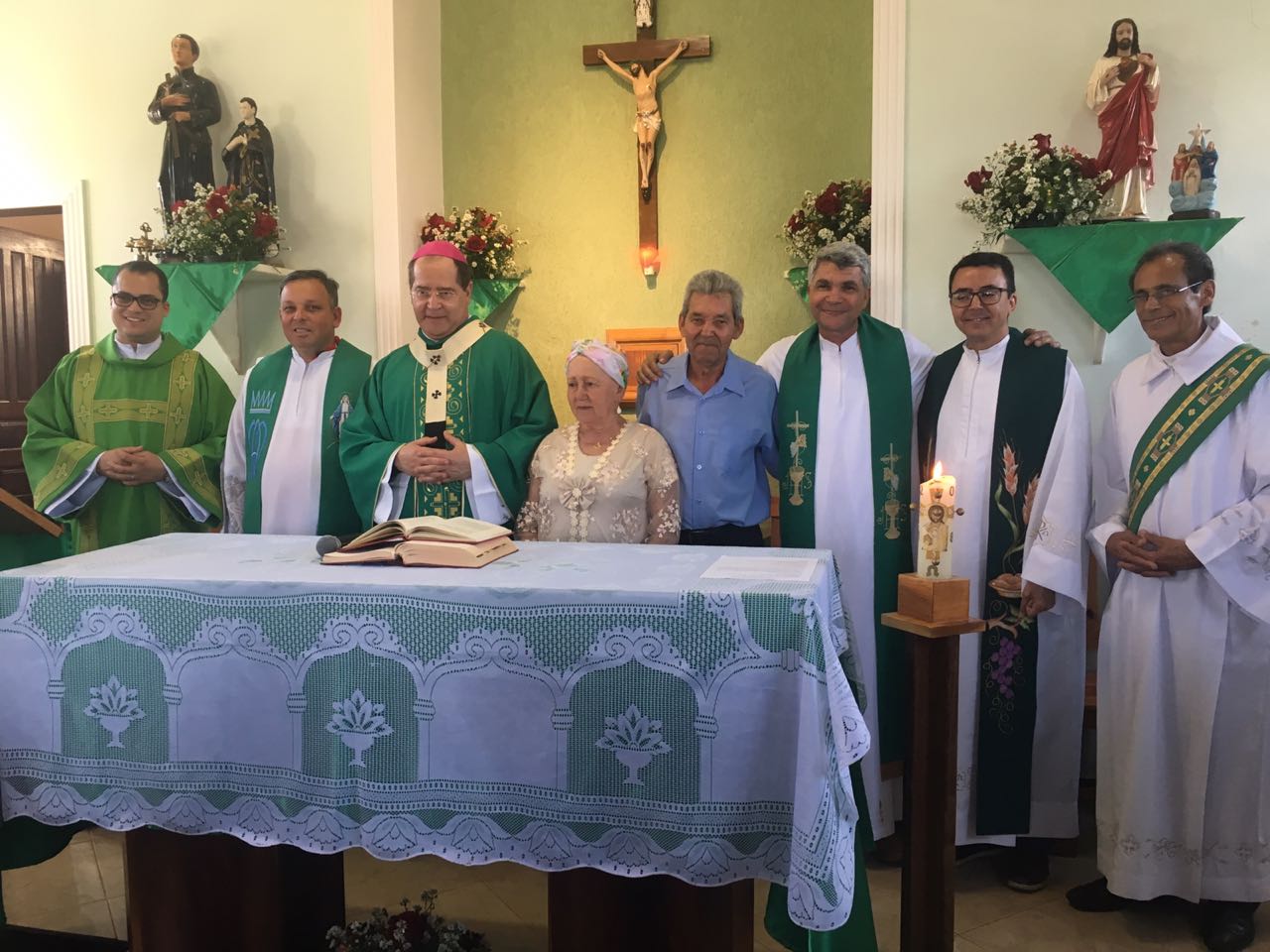 Dom Walmor celebra a Eucaristia com comunidades de Rio Manso