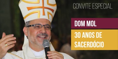 Fiéis celebram com dom Joaquim Mol na Paróquia Santa Maria Mãe de Deus – neste domingo,15 de julho