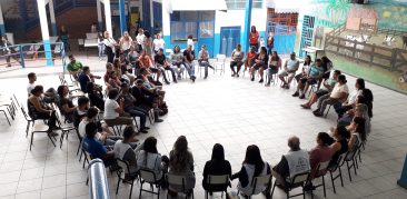 Núcleo de Acolhida e Articulação da Solidariedade Paroquial da Paróquia Jesus Operário promove dia formação cidadã