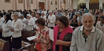 Centenas de fiéis participam das Celebrações da Semana de Nascimento da Irmã Benigna