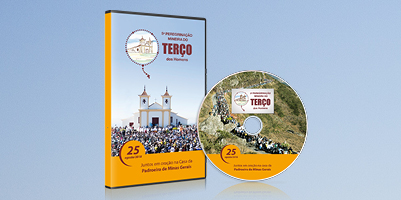 Adquira antecipadamente: DVD da Peregrinação Mineira do Terço dos Homens ao Santuário Basílica da Padroeira de Minas Gerais