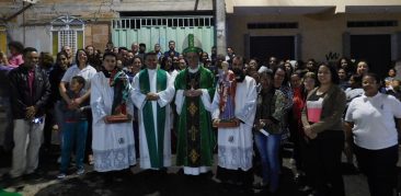 Dom Otacílio celebra Missa na comunidade São Pedro e São Paulo, da Paróquia Nossa Senhora do Bom Conselho