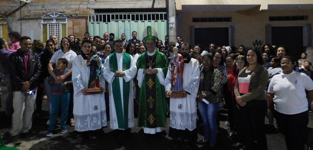 Dom Otacílio celebra Missa na comunidade São Pedro e São Paulo, da Paróquia Nossa Senhora do Bom Conselho