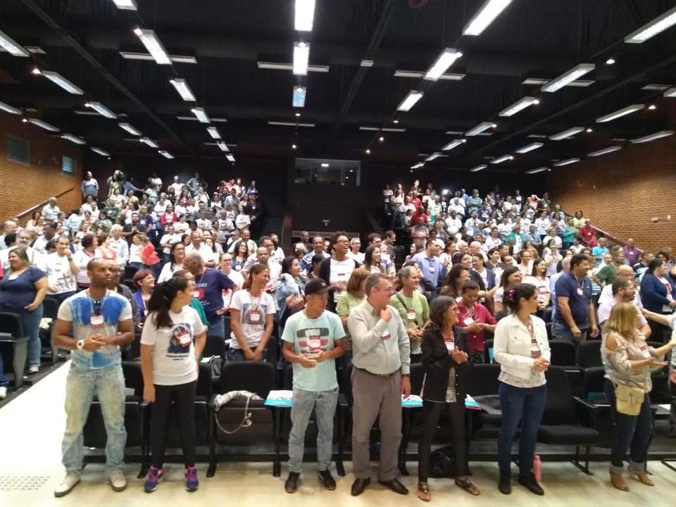 Fiéis participam do 2º Congresso Arquidiocesano da Pastoral do Dízimo