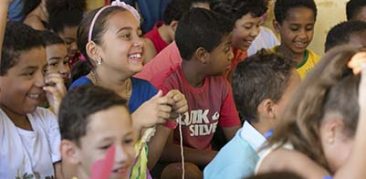 Vem pra Turma: muita alegria com as crianças em Santa Luzia