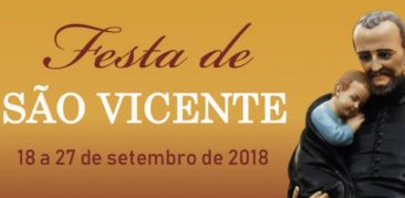 Celebrações pelo Dia de São Vicente de Paulo – 18 a 27 de setembro