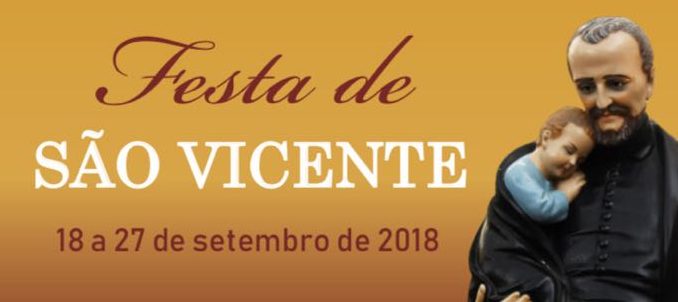Celebrações pelo Dia de São Vicente de Paulo – 18 a 27 de setembro