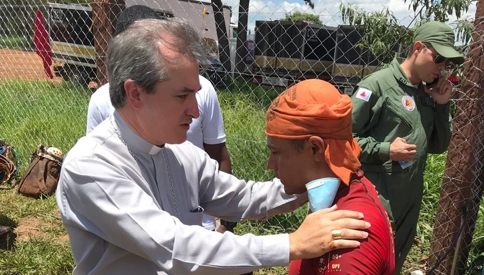 Dom Vicente acolhe comunidade do Feijão, área mais atingida de Brumadinho