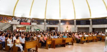 Missa no Santuário São Judas Tadeu em intenção das vítimas pelo rompimento da barragem