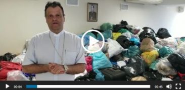 [Vídeo] Bispo auxiliar dom Otacilio agradece e reforça necessidade das doações