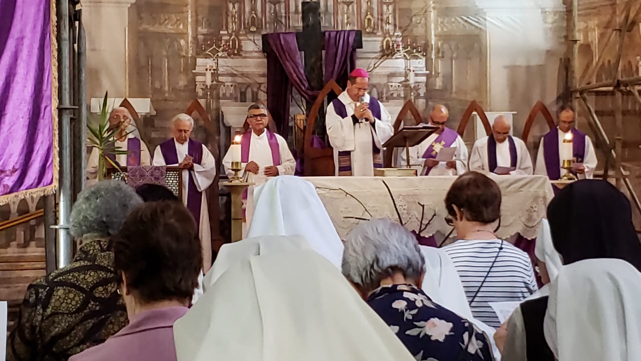 Celebração Penitencial das Religiosas no Santuário Arquidiocesano de Adoração Perpétua Nossa Senhora da Boa Viagem