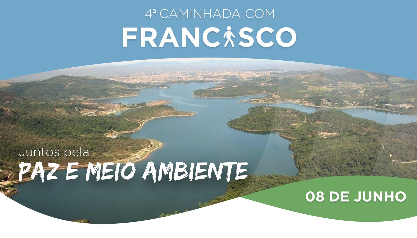 Arquidiocese  e defensores do meio ambiente realizam a 4ª Caminhada com Francisco – 8 de junho