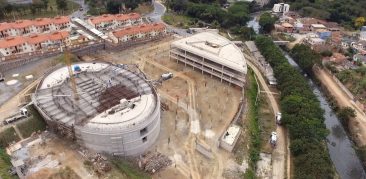 Catedral Cristo Rei: Associação Mineira de Rádio e Televisão apresenta reportagem sobre a evolução das obras