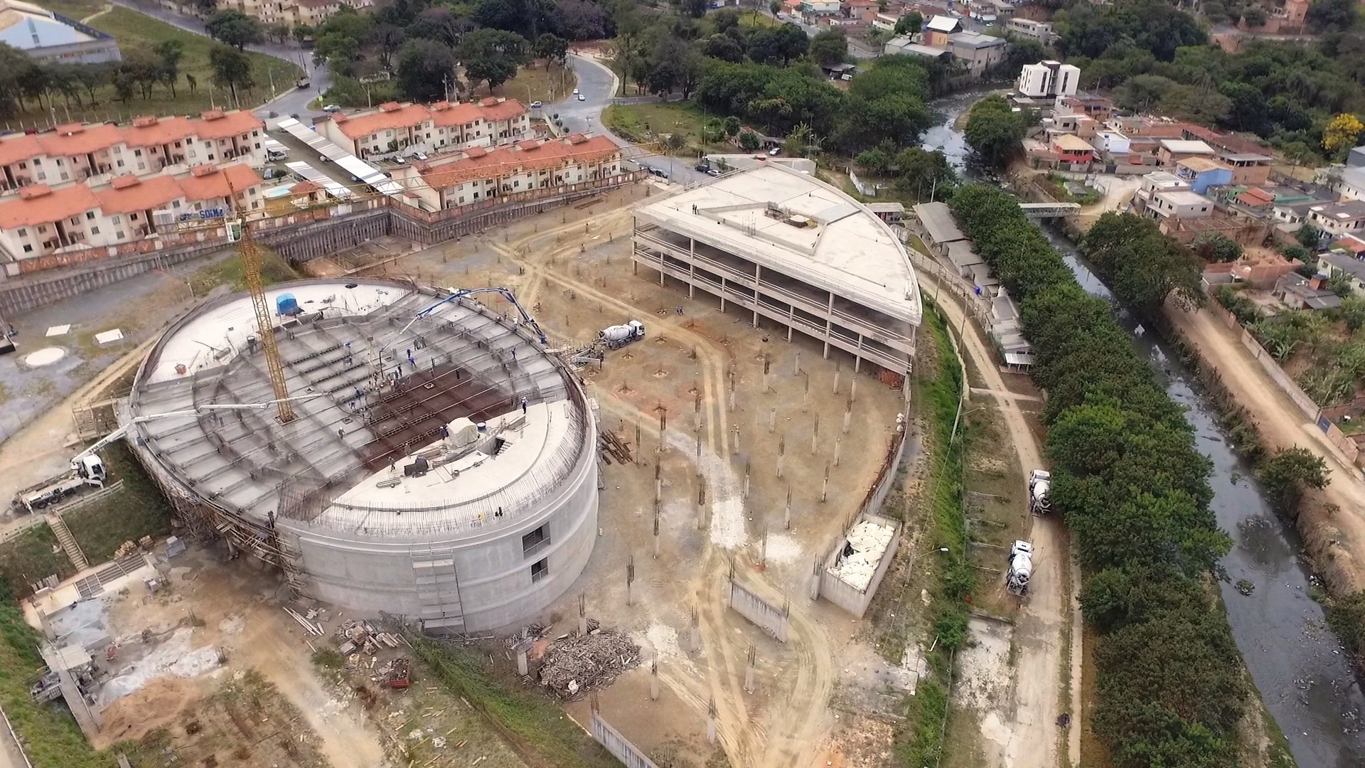 Catedral Cristo Rei: Associação Mineira de Rádio e Televisão apresenta reportagem sobre a evolução das obras