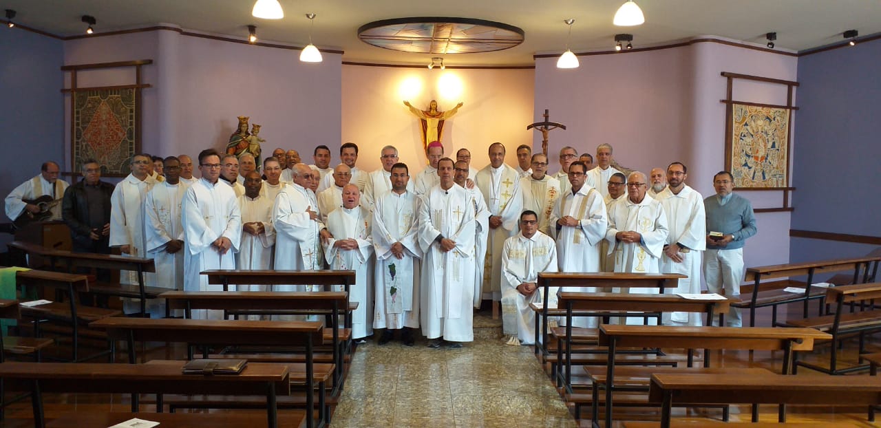 Sacerdotes da Região Episcopal Nossa Senhora da Piedade participam do Retiro Anual do Clero