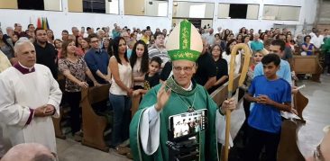 Missa marca envio missionário de dom Otacilio de Lacerda à Diocese de Guanhães