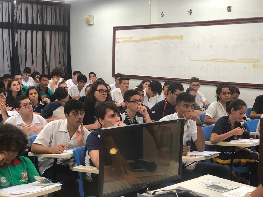 Alunos do Colégio Santa Maria Minas participam de Campeonato Internacional de Matemática em Taiwan