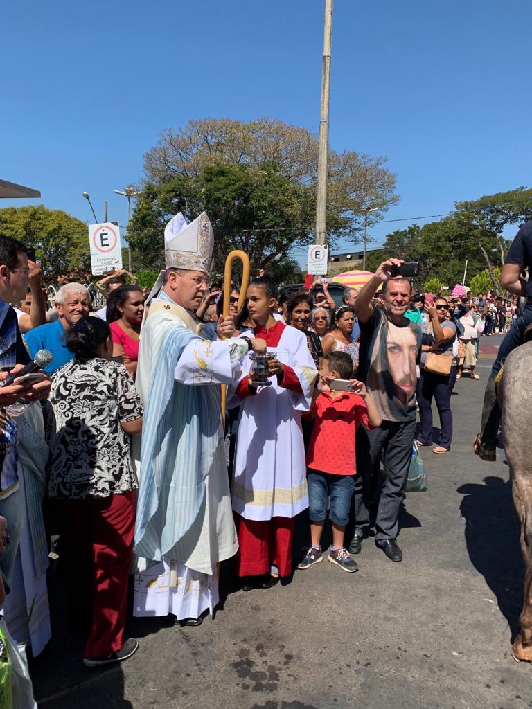 Dom Walmor celebra Missa na Festa da Padroeira de Lagoa Santa