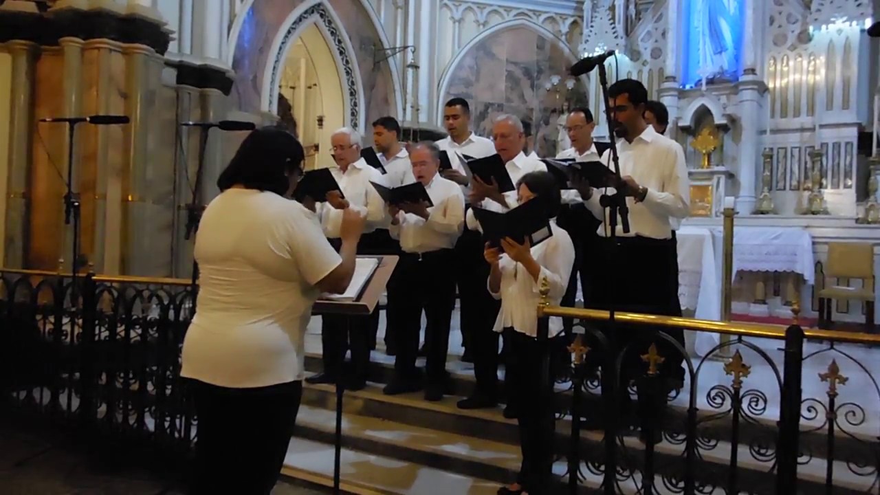 Coral Gregoriano de BH participa de Celebração Eucarística no Santuário da Padroeira de Minas – 18 de agosto