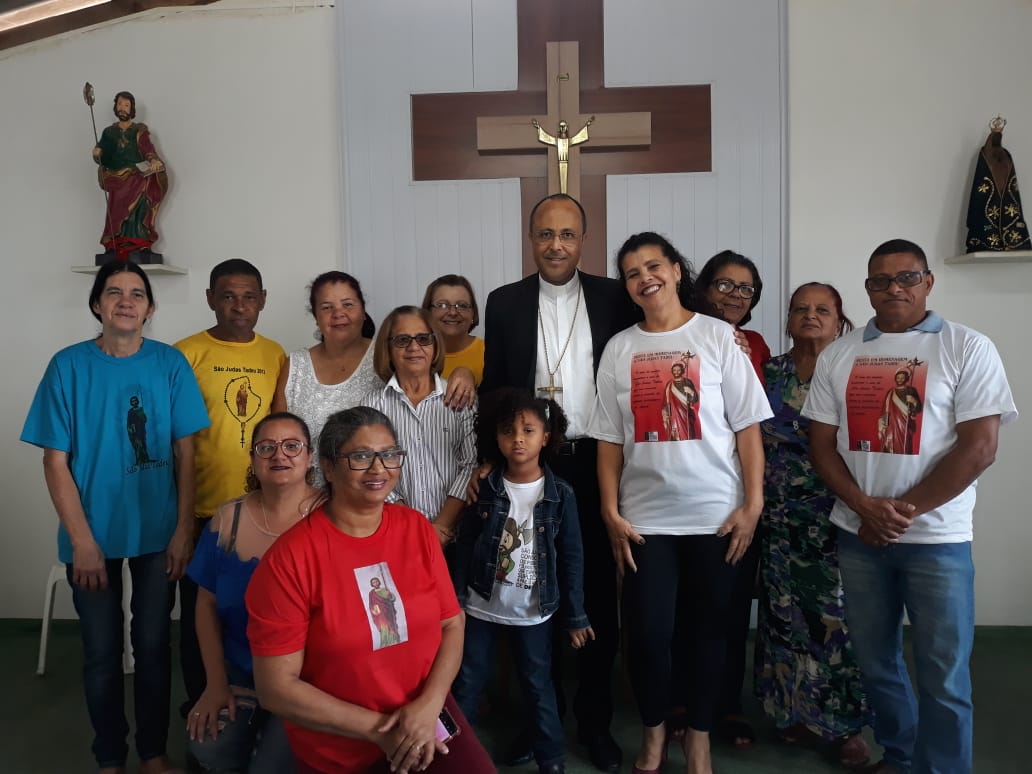 Comunidades da Paróquia São José Operário em Honório Bicalho acolhem dom Geovane Luís da Silva em visita pastoral