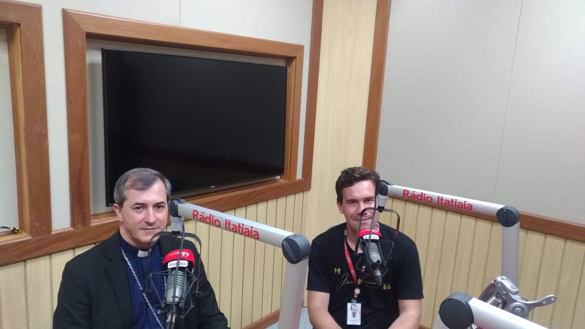 Memória às vítimas de Brumadinho: dom Vicente é entrevistado pela Rádio Itatiaia