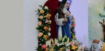 Entronização da imagem de Santa Dulce dos Pobres: Dom Walmor preside Missa no Aglomerado da Serra