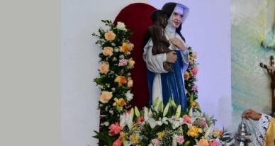 Entronização da imagem de Santa Dulce dos Pobres: Dom Walmor preside Missa no Aglomerado da Serra