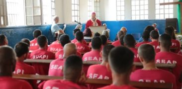Dom Walmor preside Celebração Eucarística em penitenciária de Ribeirão das Neves