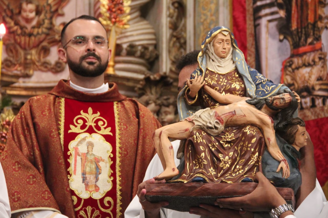 Santuário Santa Luzia recebe a imagem peregrina de Nossa Senhora da Piedade