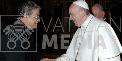 Papa Francisco recebe sacerdote da Arquidiocese de Belo Horizonte