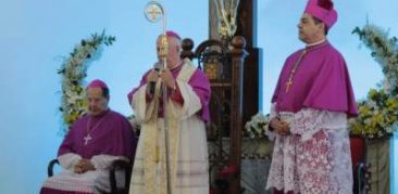 Diocese de Leopoldina: comunidades de fé acolhem dom Edson Oriolo na Catedral de São Sebastião