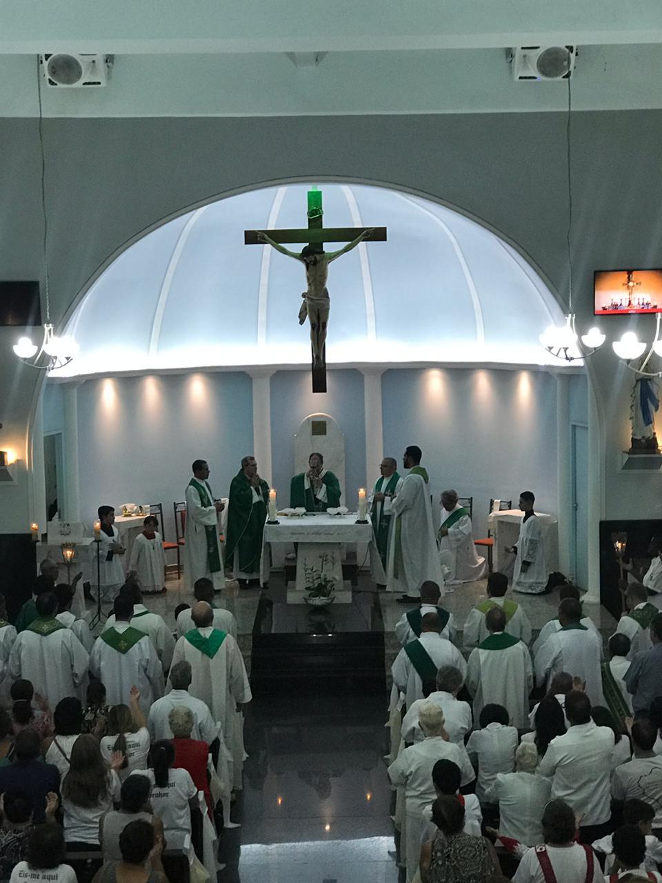 Início do ministério pastoral do padre Fernando César do Nascimento, na Paróquia São Sebastião de Brumadinho