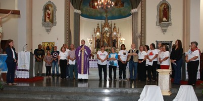 Celebração Eucarística marca implantação do Naasp na Forania São José do Calafate