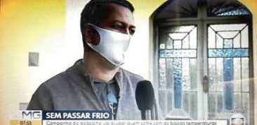 Solidariedade em Rede: campanha do agasalho é destaque em reportagens na Globo