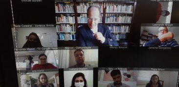 Coletiva de imprensa: dom Walmor partilha com jornalistas importantes orientações sobre a evangelização missionária neste novo tempo