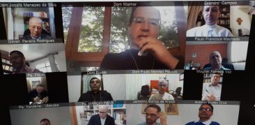 Em reunião virtual, com dom Walmor, bispos e reitores de seminários diocesanos planejam caminhos formativos dos seminaristas