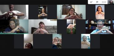 Solidariedade em Rede: Dom Vicente preside reunião telepresencial com evangelizadores das paróquias da Rensa