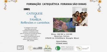 Forania São Dimas realiza encontro de formação para catequistas – 28 de abril
