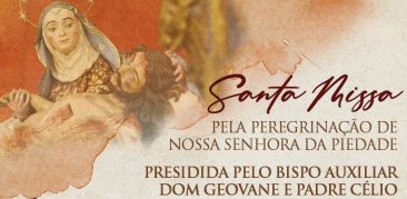 Missa presidida por dom Geovane marca peregrinação do ícone de Nossa Senhora da Piedade na Paróquia Santa Teresa e Santa Teresinha