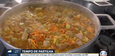 “Dai-lhes vós mesmos de comer” é tema de reportagem da TV Globo. Veja a repercussão.