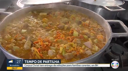 “Dai-lhes vós mesmos de comer” é tema de reportagem da TV Globo. Veja a repercussão.