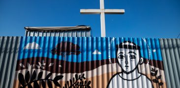 TV Globo destaca pinturas artísticas no Mural da Solidariedade e Gentileza, na Catedral Cristo Rei