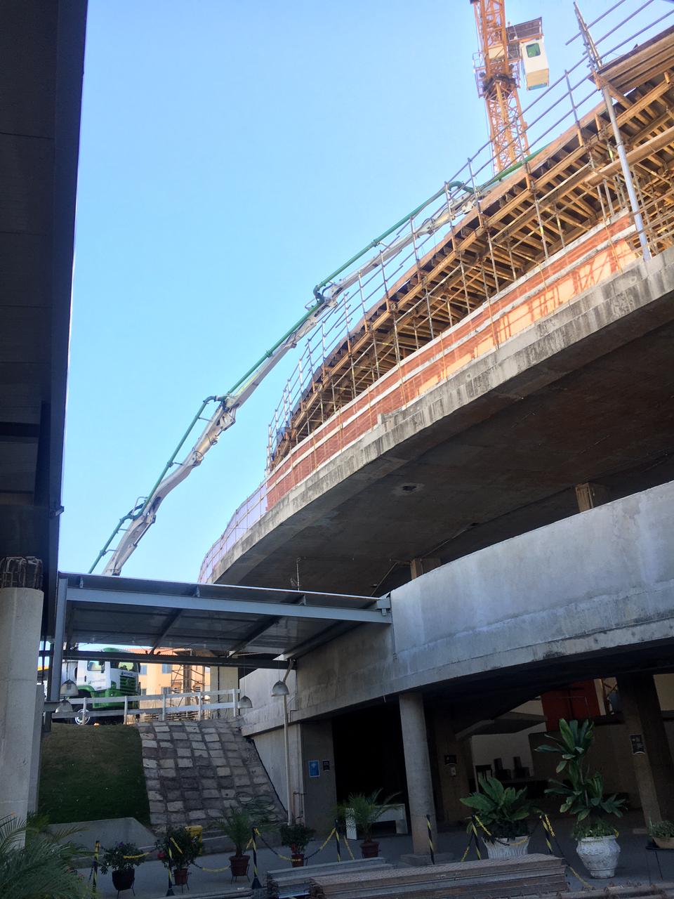 Catedral Cristo Rei: Concretagem Da Tenda Da Paz é Destaque Na Imprensa ...