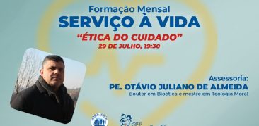 Pastoral Familiar: padre Otávio Juliano conduz reflexões em live no Portal Vida e Família