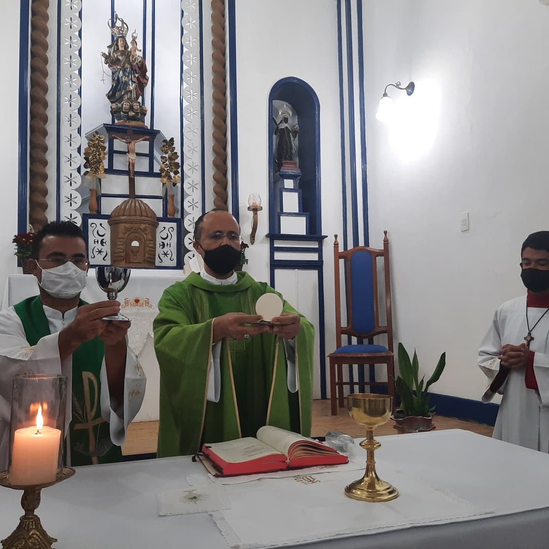 Dom Geovane Luís preside celebração e acolhida do ícone da Padroeira de Minas na Paróquia Nossa Senhora da Assunção, em Ravena