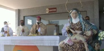 Estação da Piedade é inaugurada durante a 26ª Peregrinação das Juventudes ao Santuário da Padroeira de Minas