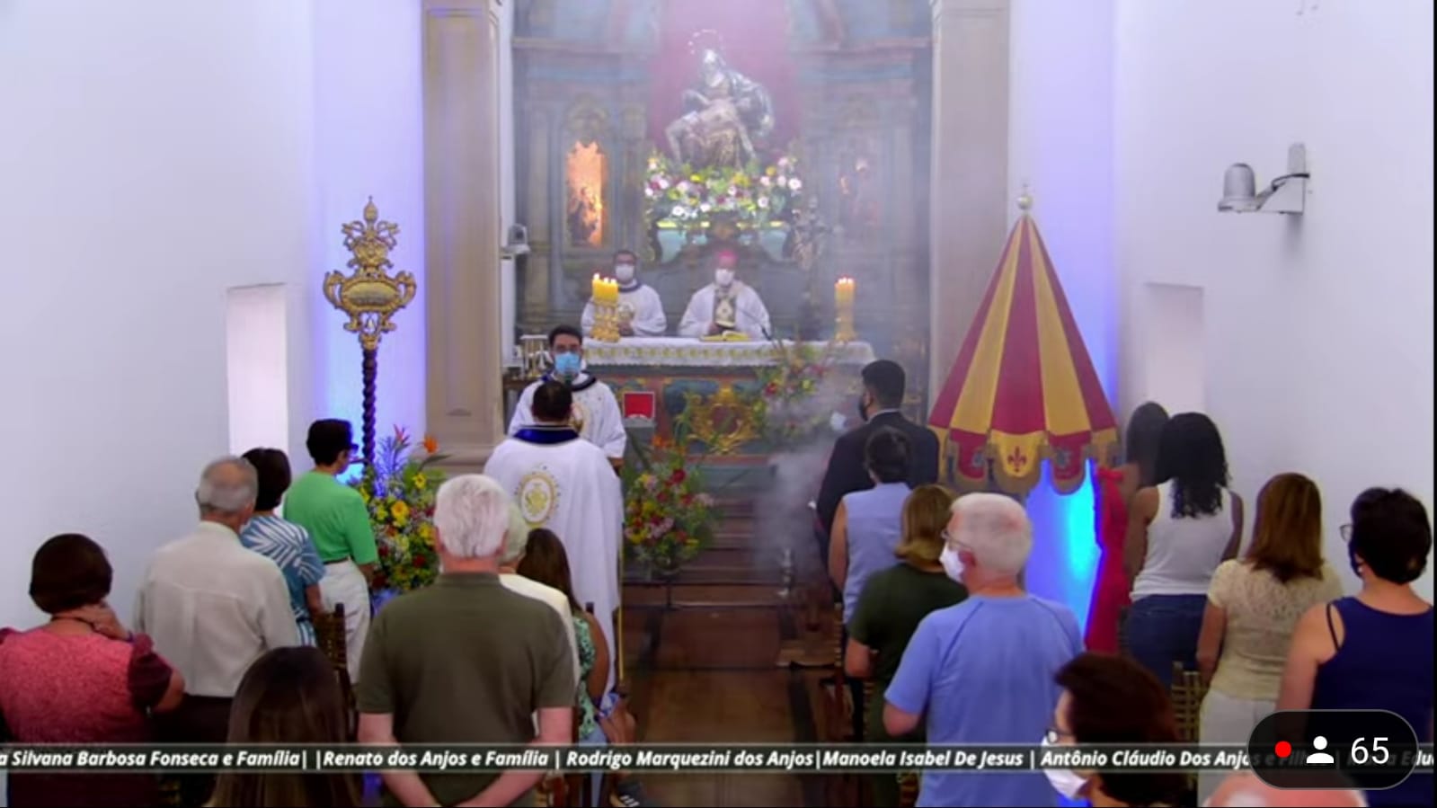 Dom Walmor preside Missa na Festa de Nossa Senhora da Piedade – Padroeira de Minas Gerais