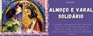 Dia Mundial dos Pobres: paróquia Sagrada Família, em Ribeirão das Neves, promove almoço e varal solidário