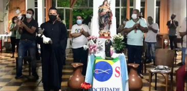 Sociedade de São Vicente de Paulo celebra romaria ao Santuário Arquidiocesano Nossa Senhora do Rosário