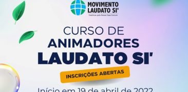 Curso online de Animadores Laudato Si’ está com inscrições abertas